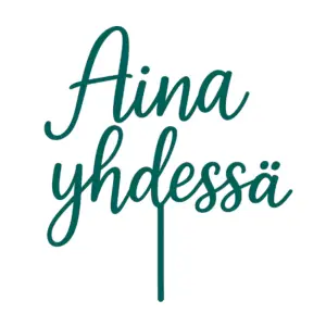Cake Topper - Aina Yhdessä